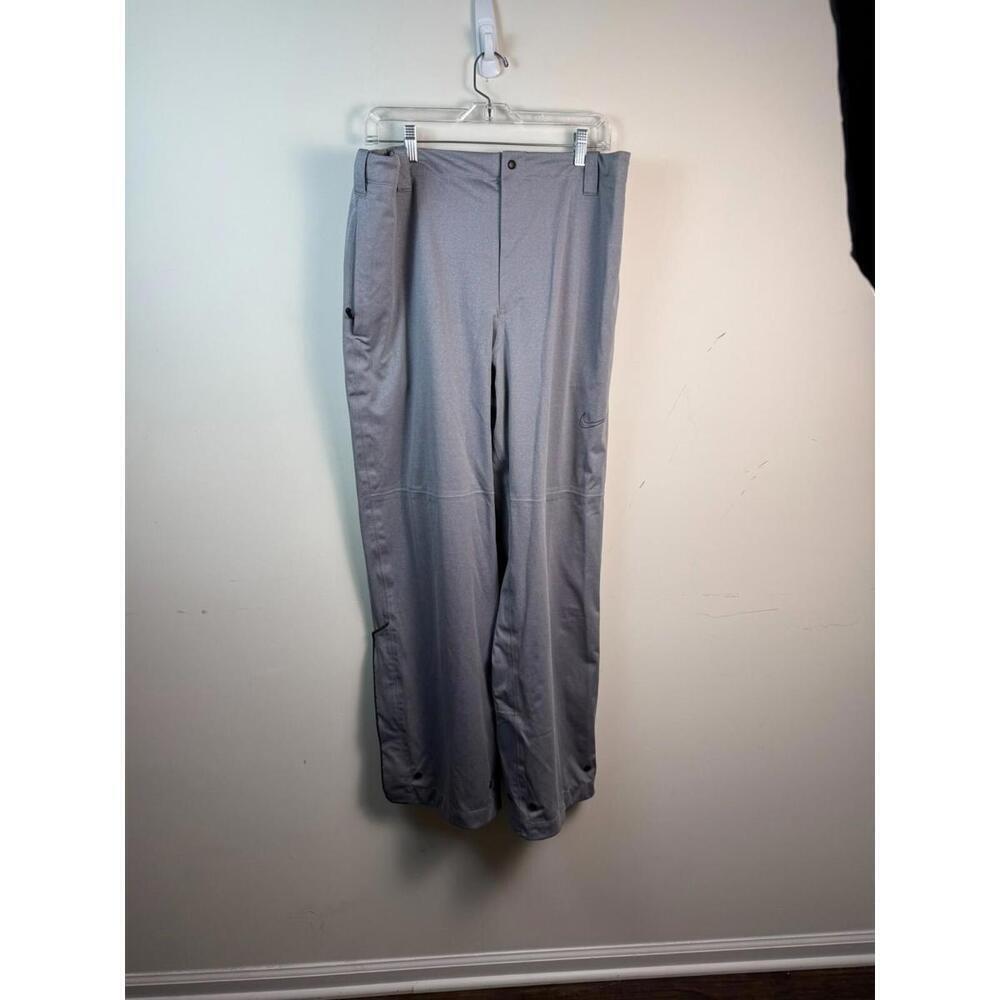 Nike Storm Fit Golf Pants Gray Waterproof Shell XL‎